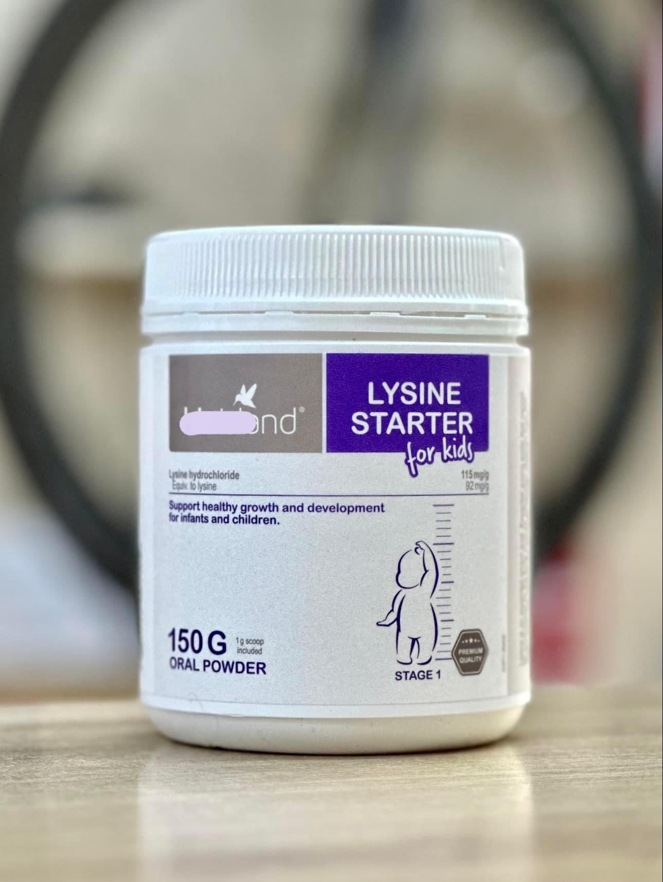 Bột tăng chiều cao Lysine Bio Island 150mg